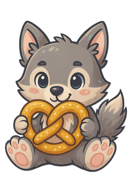 Pretzel pup mascot